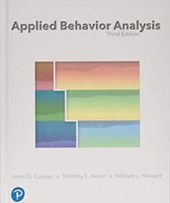 (eBook PDF) Applied Behavior Analysis 3rd Edition