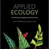 (eBook PDF) Applied Ecology Illustrated Edition