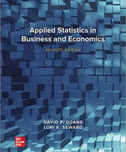 (eBook PDF) Applied Statistics in Business and Economics 7th Edition
