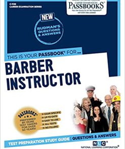 (eBook PDF) Barber Instructor (1139) (Career Examination Series)
