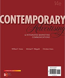 (eBook PDF) Contemporary Advertising 14th Edition