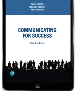 (eBook PDF) Communicating for Success (Pearson Original Edition eBook), 3rd Edition