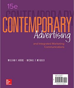 (eBook PDF) Contemporary Advertising 15th Edition