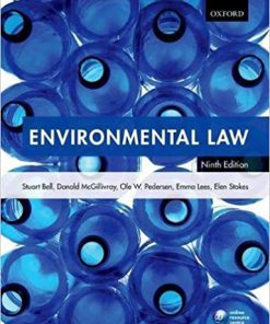(eBook PDF) Environmental Law 9th Edition