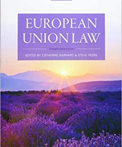 (eBook PDF) European Union Law 3rd Edition