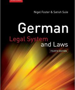 (eBook PDF) German Legal System and Laws 4th Edition