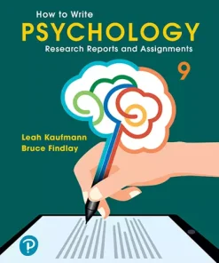 (eBook PDF) How to Write Psychology Research Reports and Assignments, 9th Edition