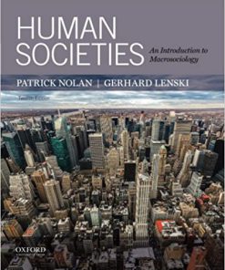 (eBook PDF) Human Societies: An Introduction to Macrosociology 12th Edition