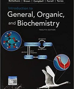 (eBook PDF) Introduction to General, Organic, and Biochemistry 12th Edition