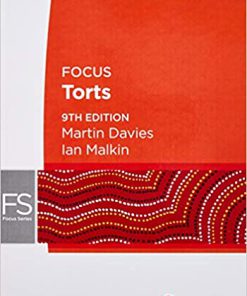(eBook PDF) Focus Torts 9th Edition