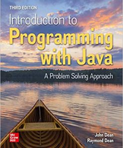 (eBook PDF) Introduction to Programming with Java: A Problem Solving Approach 3rd Edition