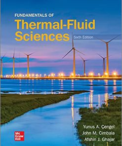 (eBook PDF) Fundamentals of Thermal-Fluid Sciences 6th Edition