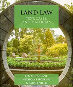 (eBook PDF) Land Law: Text, Cases & Materials (Text, Cases, and Materials) 4th Edition
