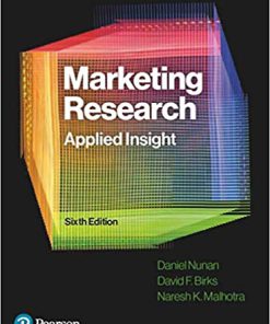 (eBook PDF) Marketing Research 6th Edition