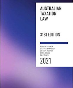 (eBook PDF) Australian Taxation Law 2021