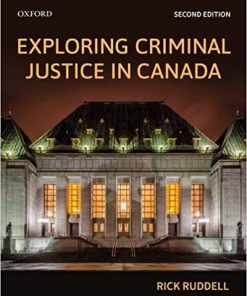 (eBook PDF) Exploring Criminal Justice in Canada Second 2nd Edition