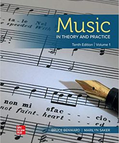 (eBook PDF) Music in Theory and Practice Volume 1 10th Edition