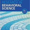 (eBook PDF) Principles of Research in Behavioral Science: Fourth Edition 4th Edition