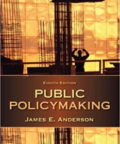 (eBook PDF) Public Policymaking 8th Edition