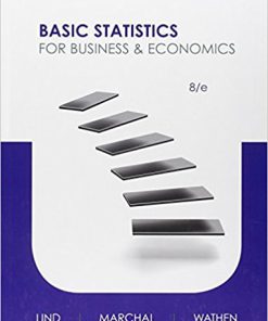 (eBook PDF) Basic Statistics for Business and Economics 8th Edition