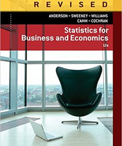 (eBook PDF) Statistics for Business & Economics, Revised 12th Edition