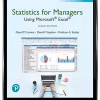 (eBook PDF) Statistics for Managers Using Microsoft Excel, Global Edition 9th Edition