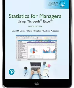 (eBook PDF) Statistics for Managers Using Microsoft Excel, Global Edition 9th Edition