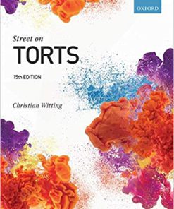 (eBook PDF) Street on Torts 15th Edition