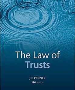 (eBook PDF) The Law of Trusts (Core Texts Series) 11th Edition