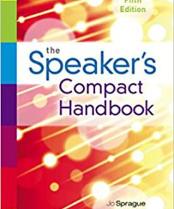 (eBook PDF) The Speaker's Compact Handbook, Spiral bound Version 5th Edition
