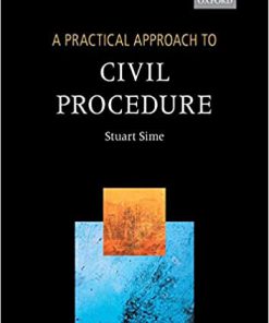 (eBook PDF) A Practical Approach to Civil Procedure Twenty-second Edition