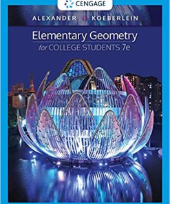 (eBook PDF) Elementary Geometry for College Students 7th Edition