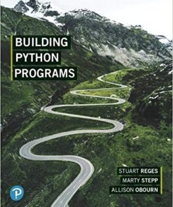 (eBook PDF) Building Python Programs 1st Edition