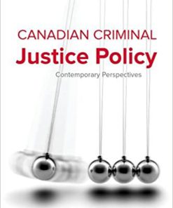 (eBook PDF) Canadian Criminal Justice Policy