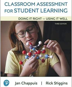 (eBook PDF) Classroom Assessment for Student Learning: Doing It Right - Using It Well 3rd Edition