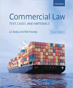 (eBook PDF) Commercial Law: Text, Cases, and Materials 4th Edition