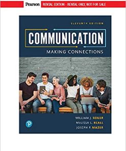 (eBook PDF) Communication: Making Connections 11th Edition