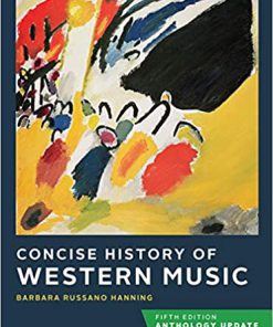 (eBook PDF) Concise History of Western Music 5th Edition
