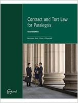 (eBook PDF) Contract and Tort Law for Paralegals, 2nd Edition