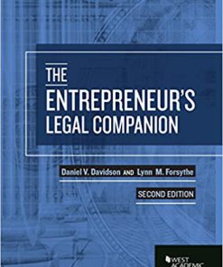 (eBook PDF) The Entrepreneur's Legal Companion (Higher Education Coursebook) 2nd Edition