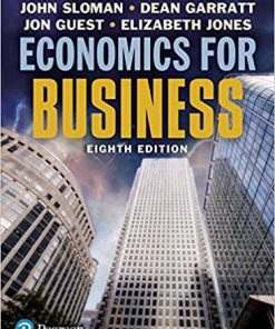 (eBook PDF) Economics for Business 8th Edition by John Sloman