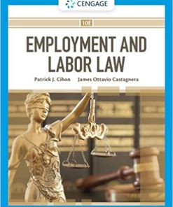 (eBook PDF) Employment and Labor Law 10th Edition
