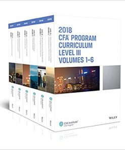 (Original PDF) CFA Program Curriculum 2018 Level III