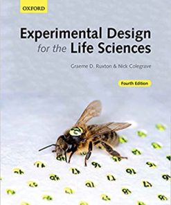(eBook PDF) Experimental Design for the Life Sciences 4th Edition