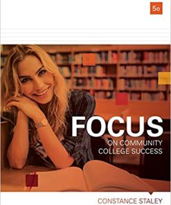 (eBook PDF) FOCUS on Community College Success 5th Edition