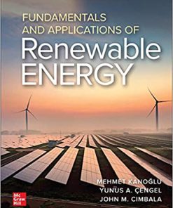 (eBook PDF) Fundamentals and Applications of Renewable Energy 1st Edition