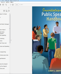 (eBook PDF) Invitation to Public Speaking Handbook by Cindy L. Griffin