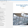 (eBook PDF) (AUCS) Accounting for Healthcare Managers ACF5268