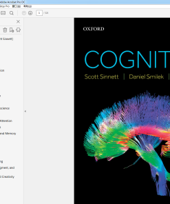 (eBook PDF) Cognition 6th Edition by Scott Sinnett