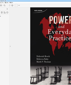 (eBook PDF) Power and Everyday Practice by Deborah Brock